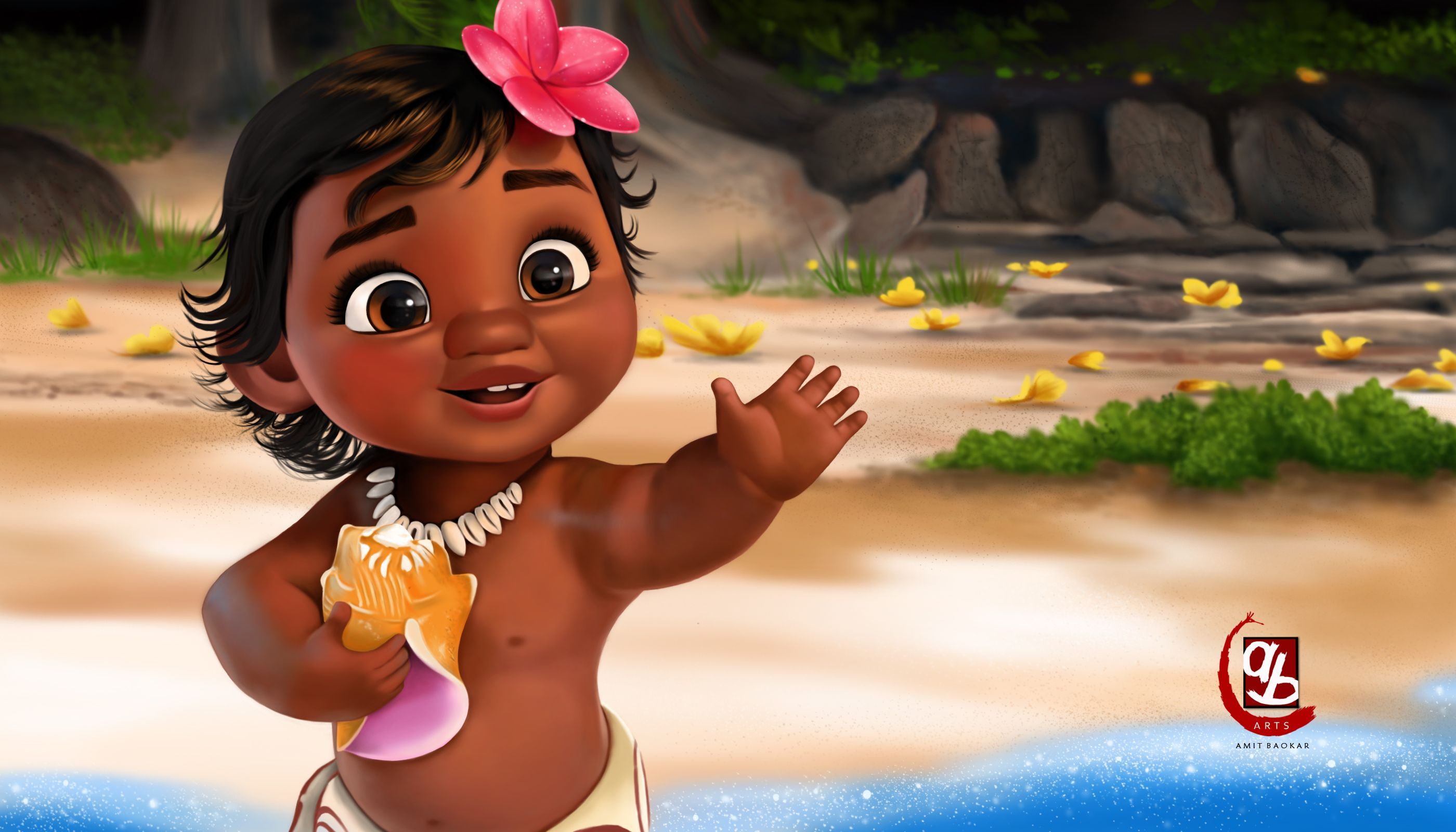 Baby Moana Wallpaper Free Baby Moana Background