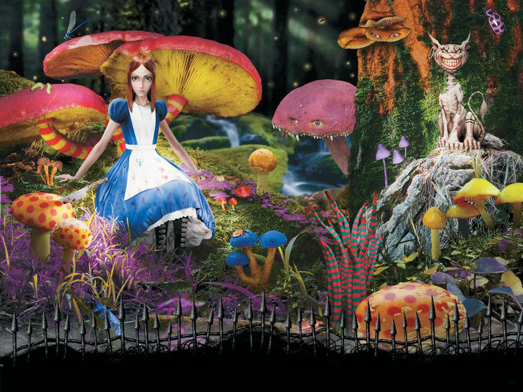 photographeyes: Alice In Wonderland Cartoon Wallpaper