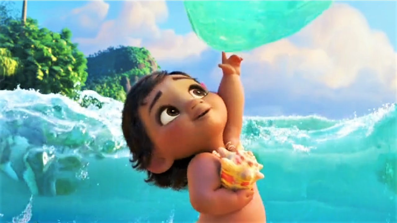 MOANA DWAYNE JOHNSON Beautiful Moments I Moana Disney Animation 2016 [HD]