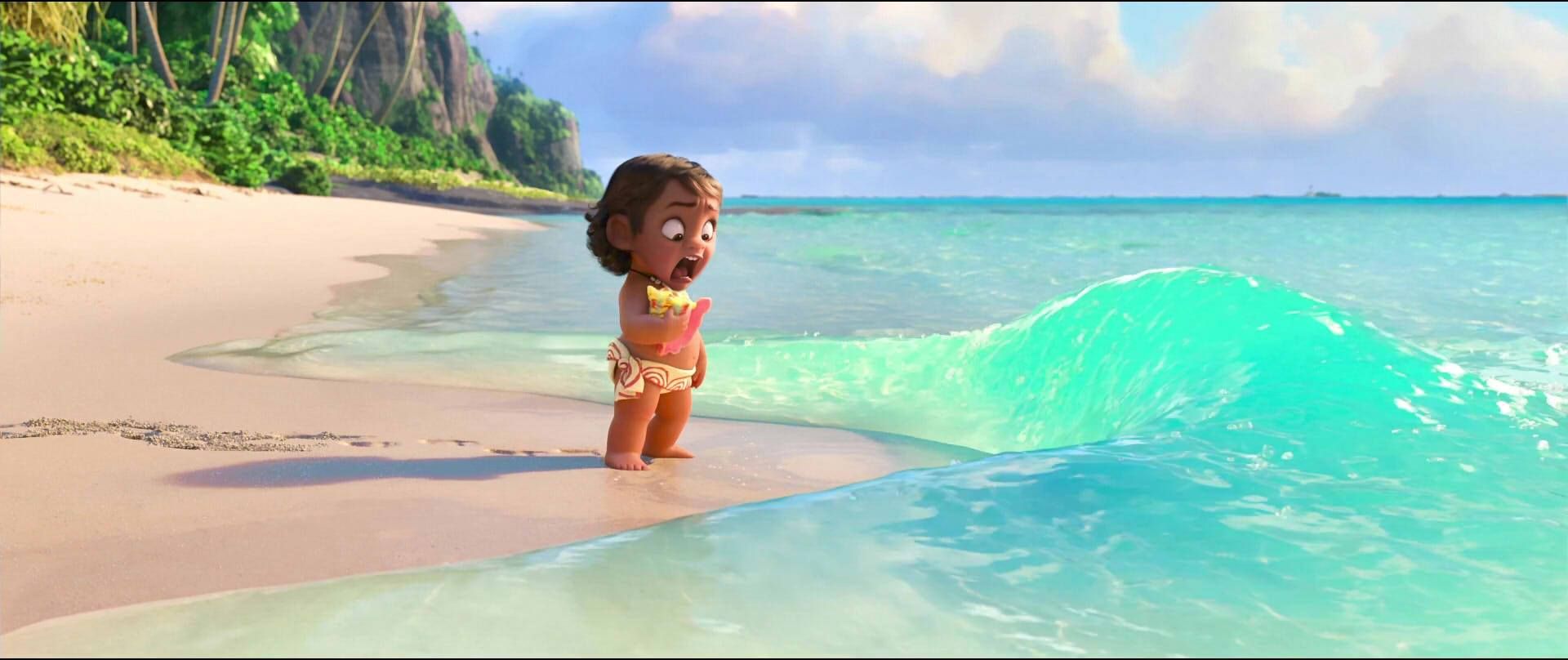 A Friend Did This Edit Of Baby Moana When She Saw Her In The New Wreck It Ralph 2. Disney Image, Moana, Moana Background