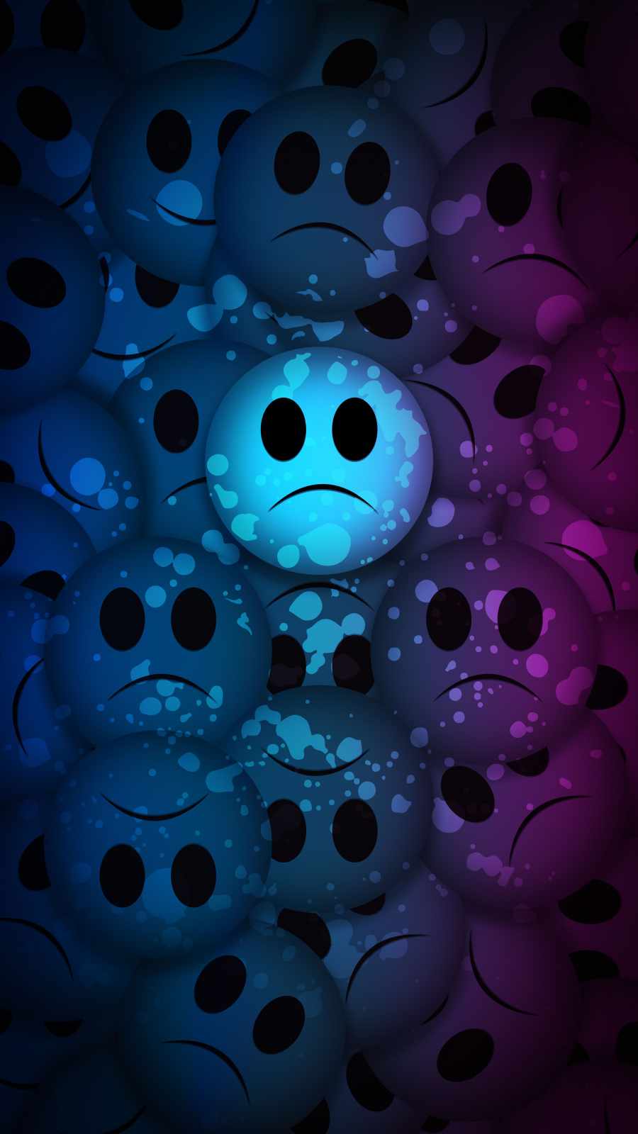 Sad Faces IPhone Wallpaper Wallpaper, iPhone Wallpaper