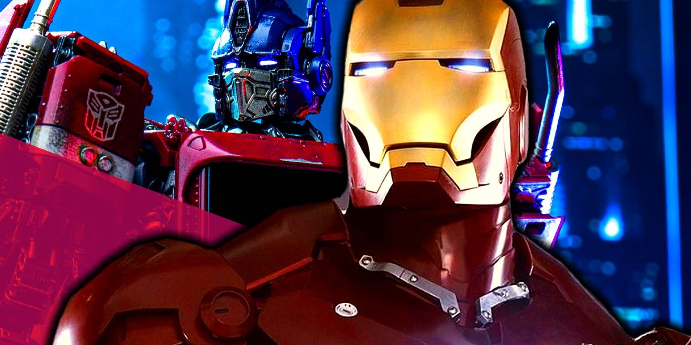 Iron Man's Transformers Armor Merges Tony Stark With Optimus Prime