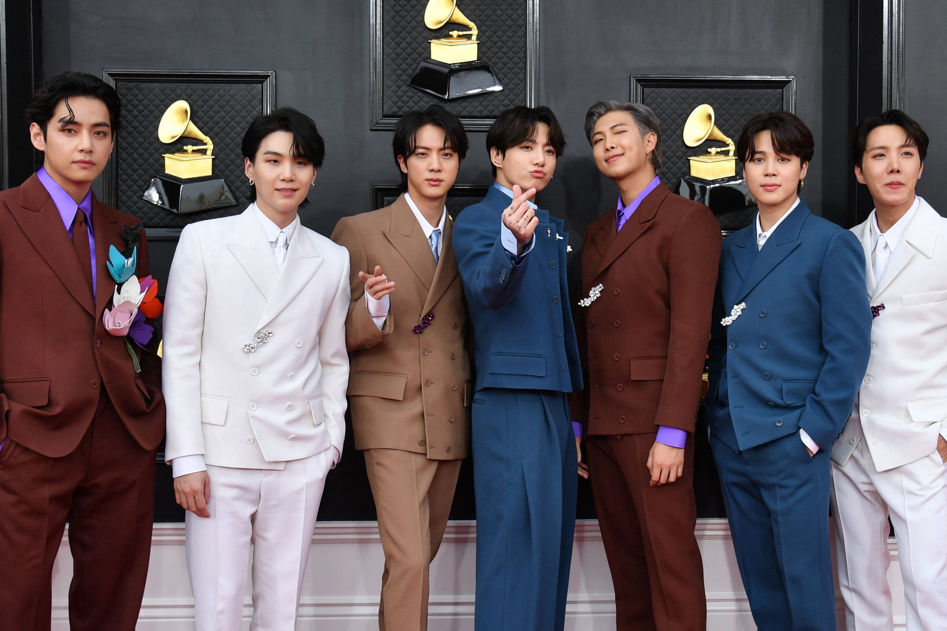 BTS At Grammys: RM, Jin, Suga, J Hope, Jimin, V, Jungkook Serve DYNAMITE Looks