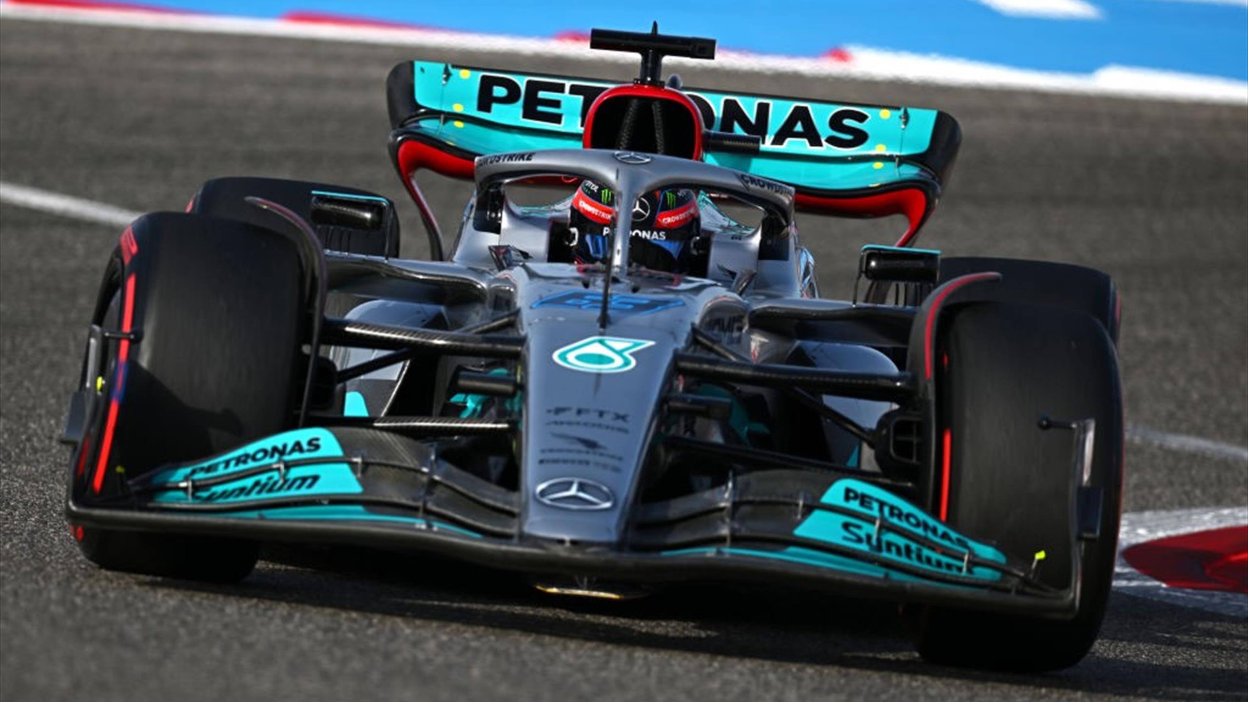 George Russell: Mercedes 'pace is just not there' at Bahrain Grand Prix free practice sessions