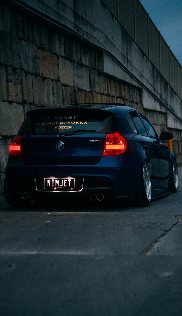 BMW 130i e87. Bmw série, Bmw série 1, Fotos de carros rebaixados