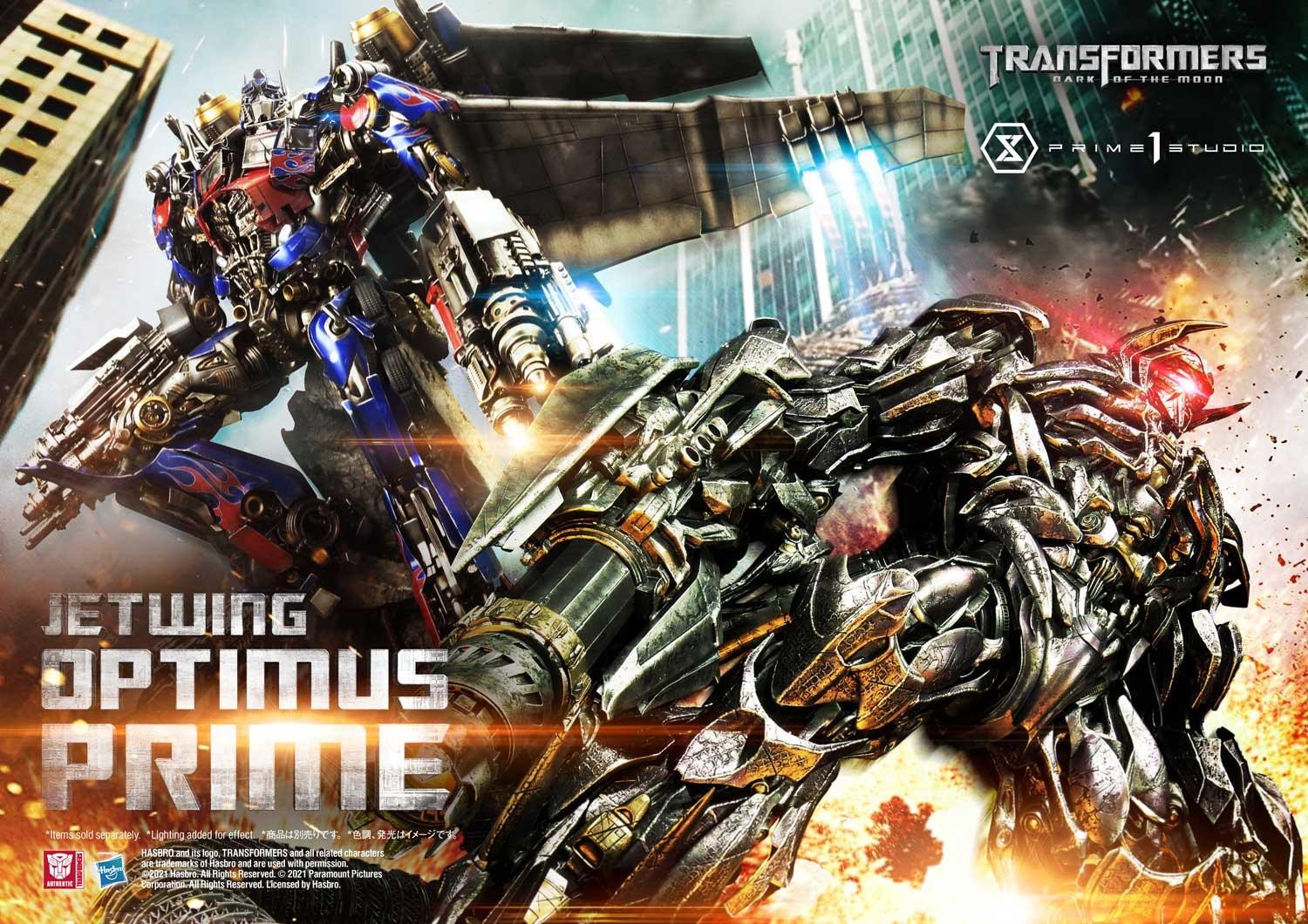 Transformers Dark of the Moon Film Jetwing Optimus Prime Bonus Version by Prime1 ca 102 cm