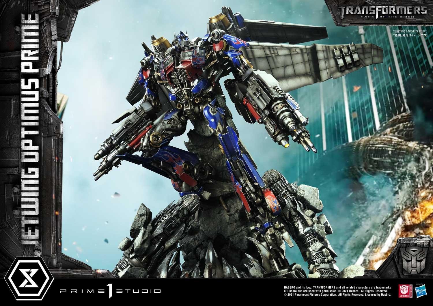 Optimus Prime Bonus Version 104 cm, Transformers: Dark of the Moon Statue Jetwing