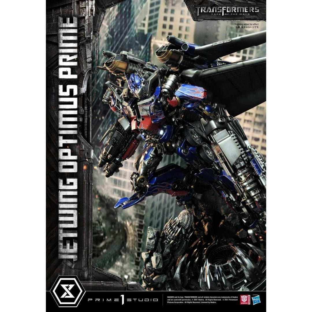 Dark Of The Moon Jetwing Optimus Prime Figure by Prime 1 Studios