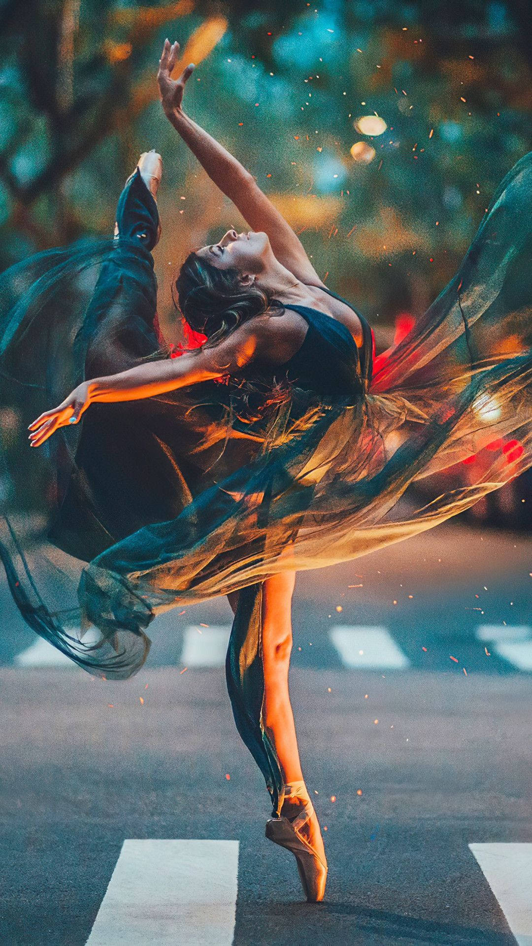 Colorful Dancer iPhone Wallpapers Free Download