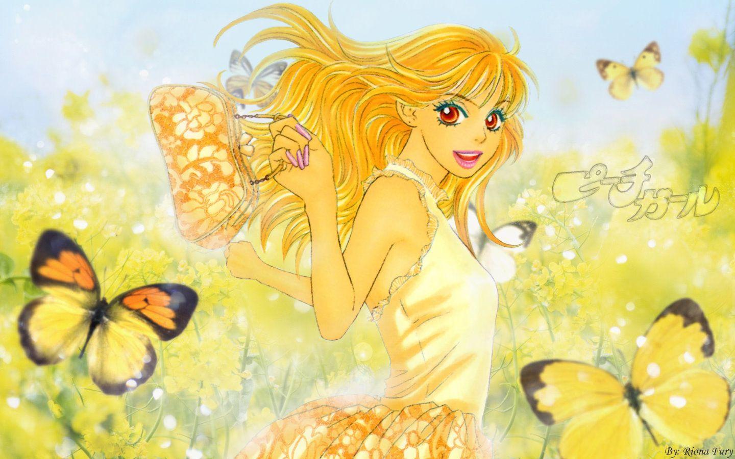 Peach Girl Wallpaper