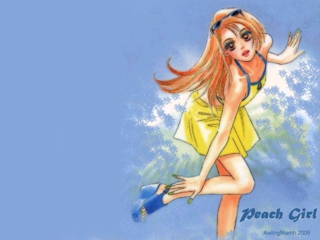 Peach Girl Wallpaper
