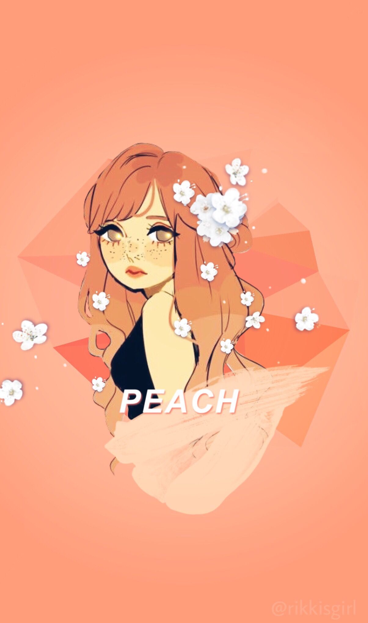 peach phone wallpaper. Cute wallpaper background, Peach wallpaper, Cute wallpaper