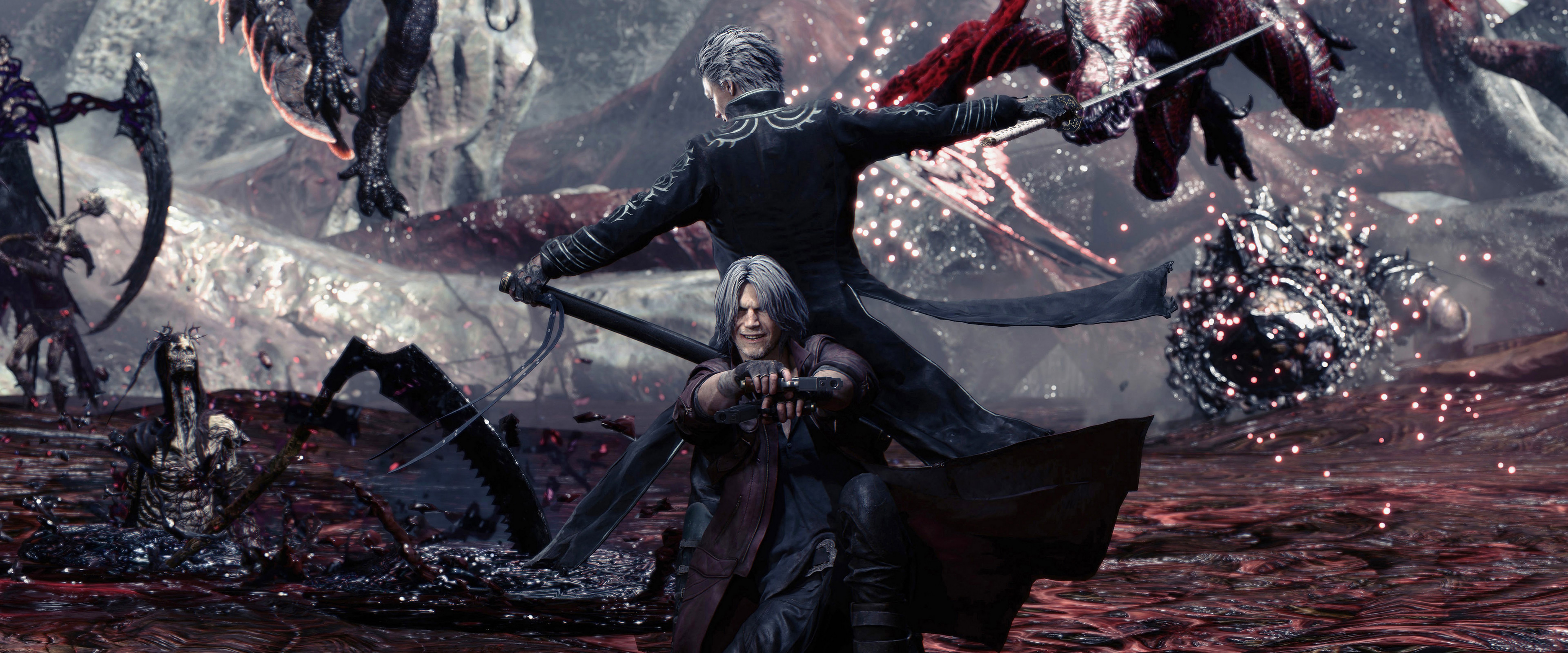Devil May Cry 5 Dante and Vergil 4K Wallpaper