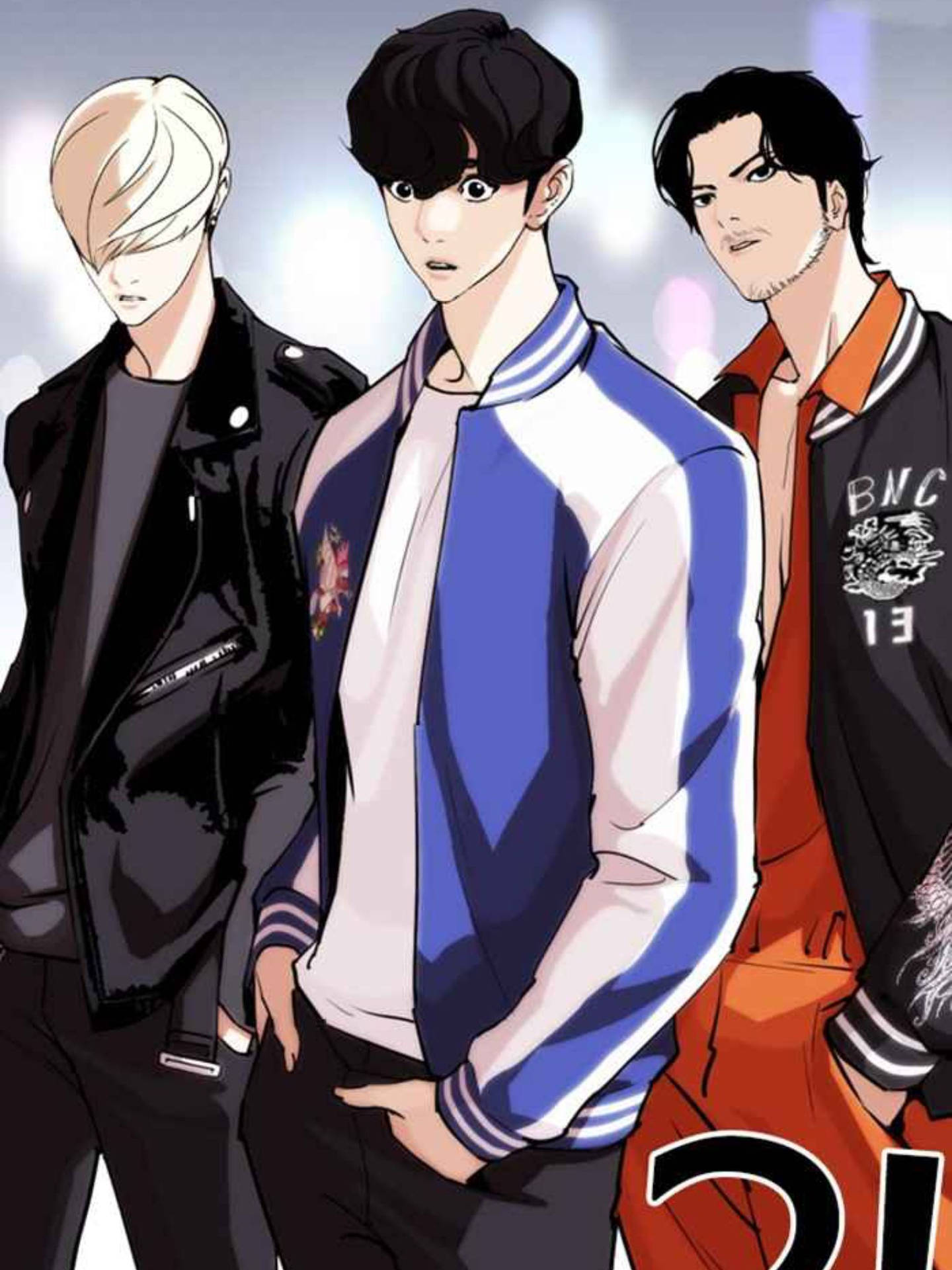 Download Lookism Daniel, Jay And Vasco Wallpaper