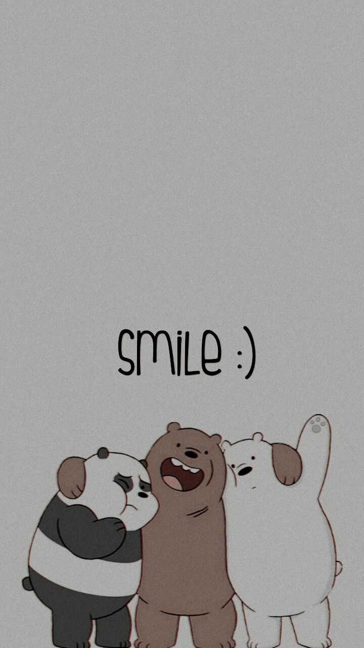 Smile We Bare Bears Wallpaper