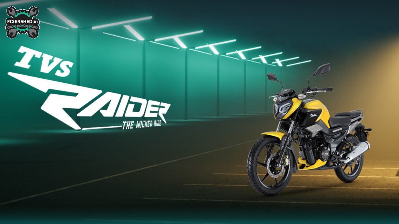 TVS Raider 125.. Wicked Rider.. Naked Bike.. New Launch.. FixerShed.in