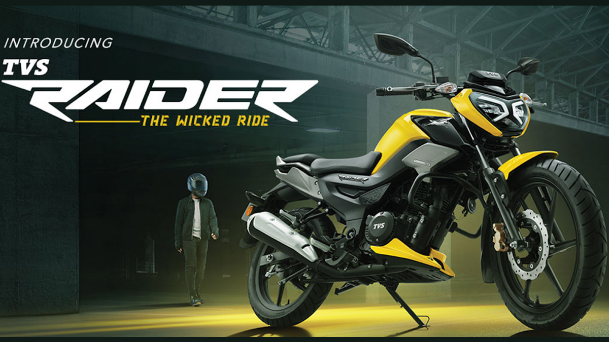 TVS Raider 125cc Motorcycle Launched in India Starting at Rs 500; Check Features & Specifications Here