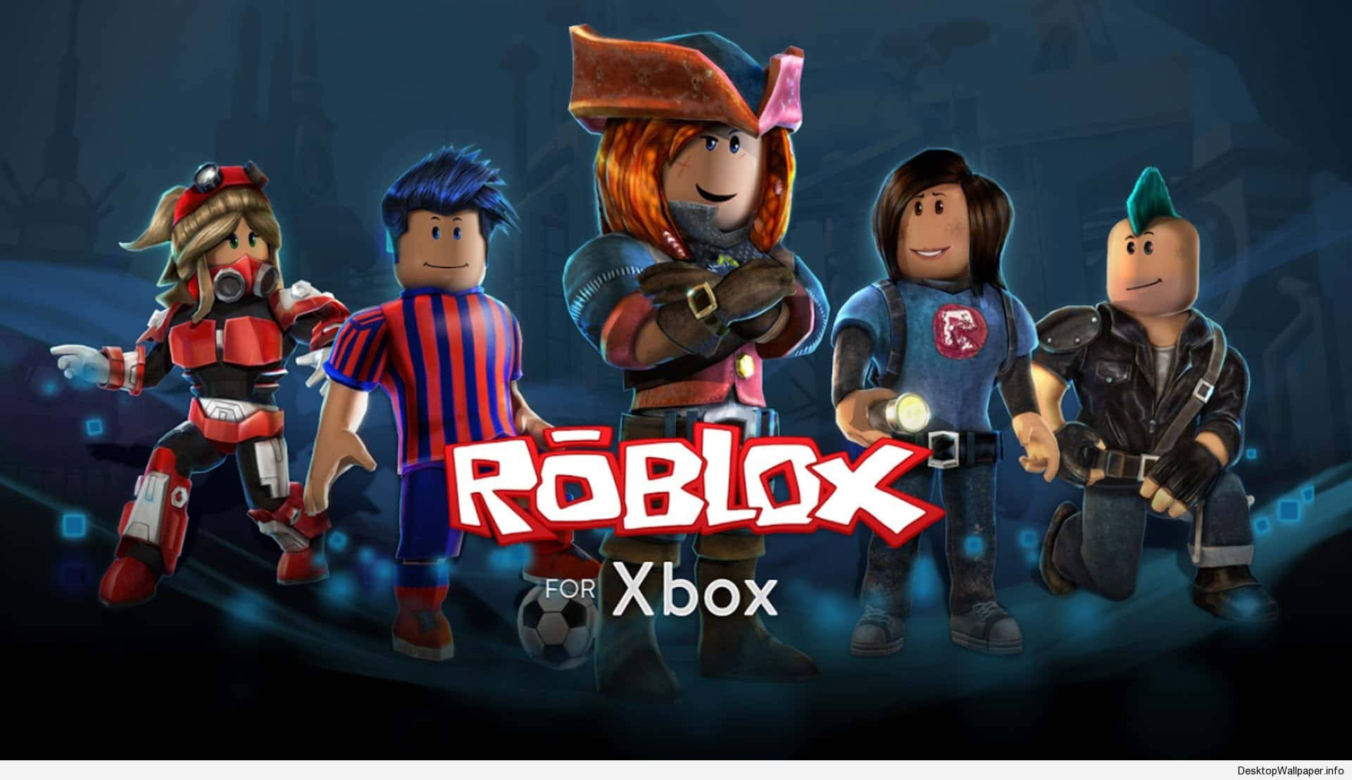 Download Cool Roblox Poster For Xbox Wallpaper