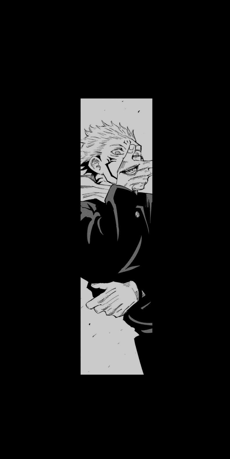 Anime Preto E Branco Wallpaper