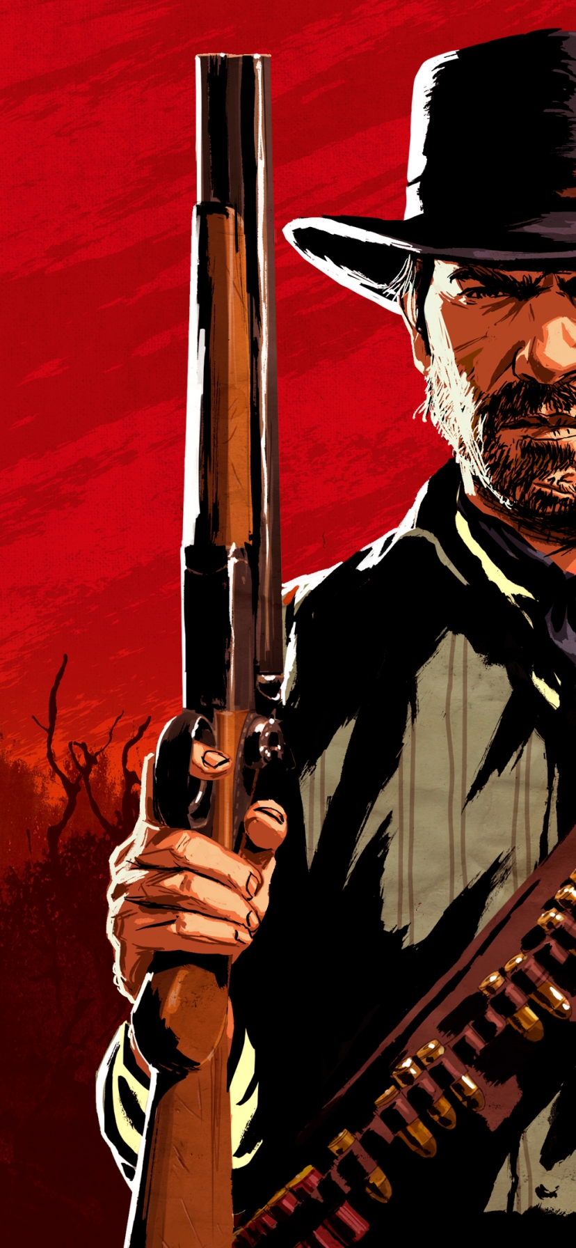 Download Red Dead Redemption 2 Arthur Morgan, Red, Dead, Redemption, 2, Arthur, Morgan Wallpaper in 828x1792 Resolution