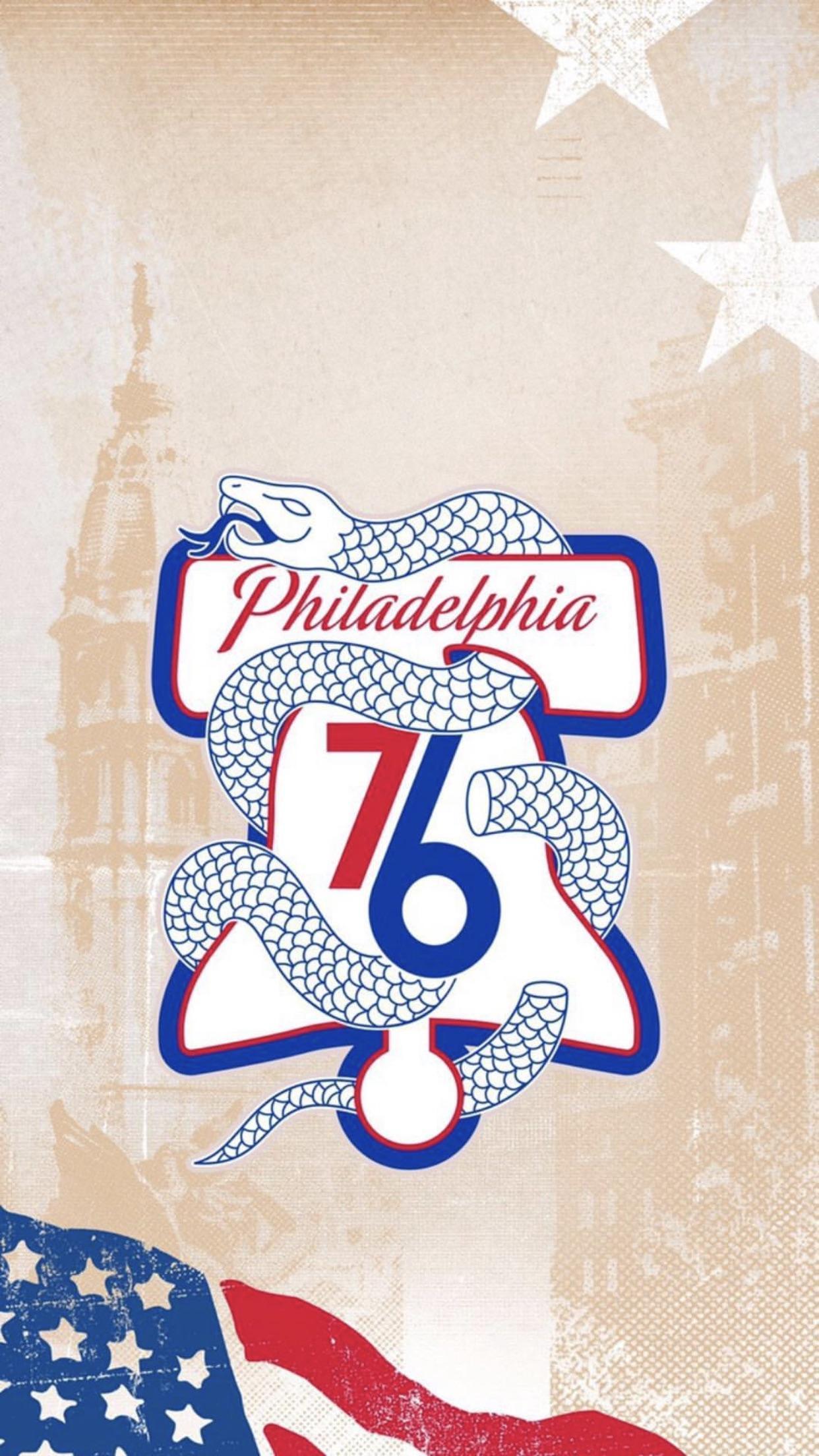 76Ers iPhone Wallpaper Free 76Ers iPhone Background