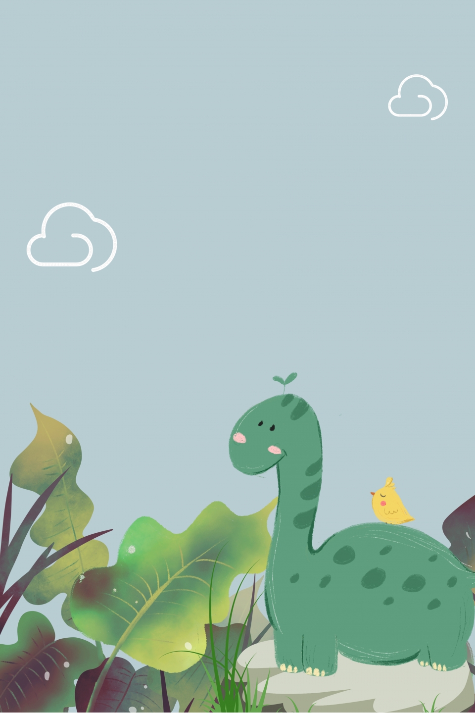 Cartoon Dino Wallpaper