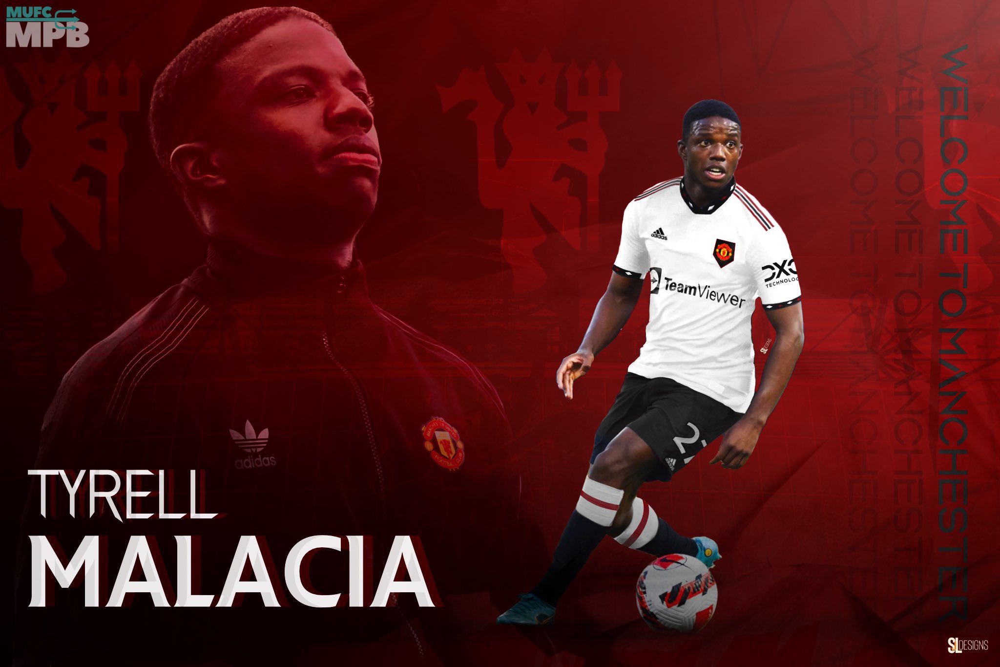 mufcmpb to Manchester United, Tyrell Malacia! Great signing for just £13m