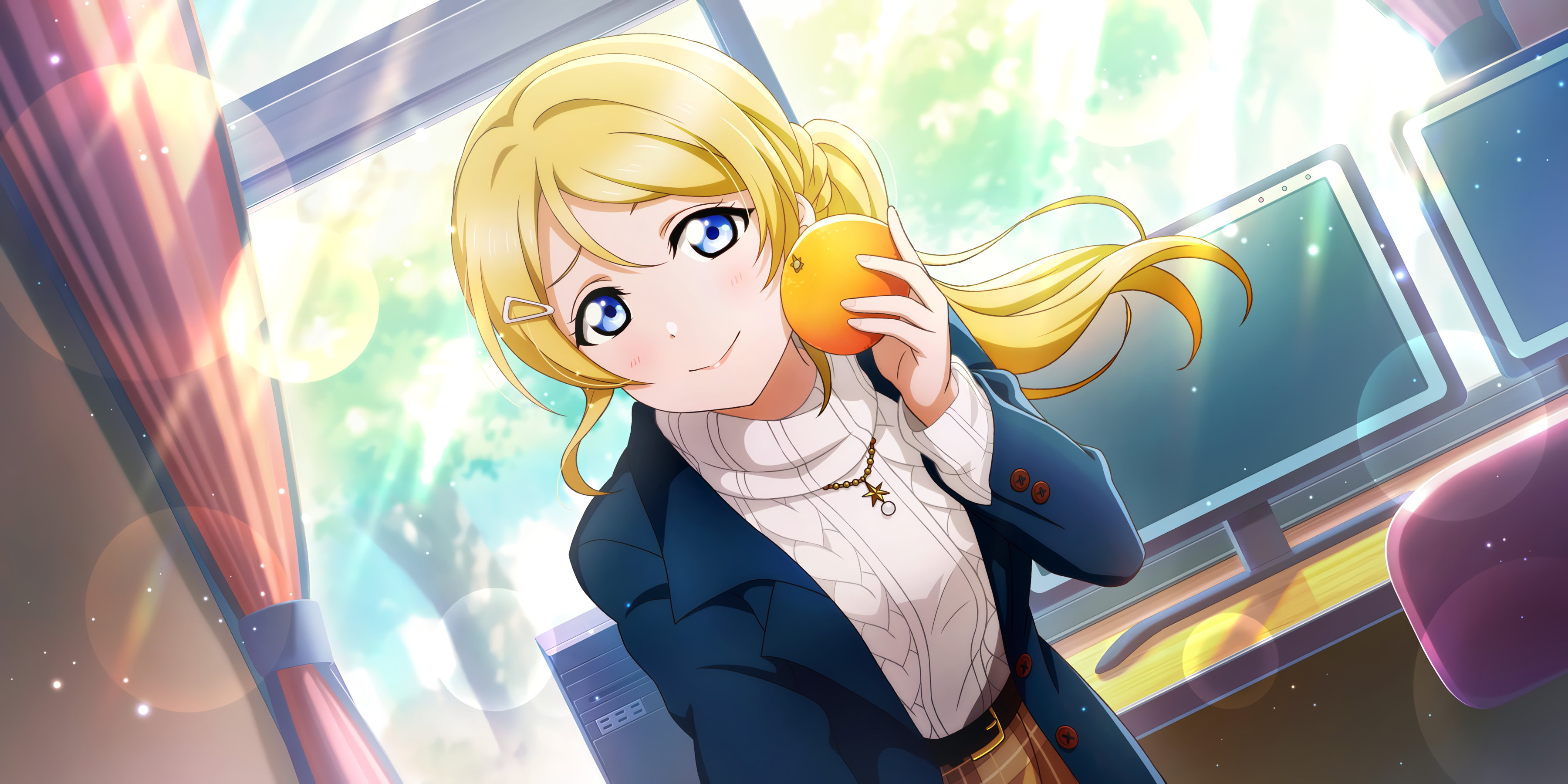 Love Live Series Love Live Love Live Sunshine Anime Girls Ayase Eli Wallpaper:3600x1800