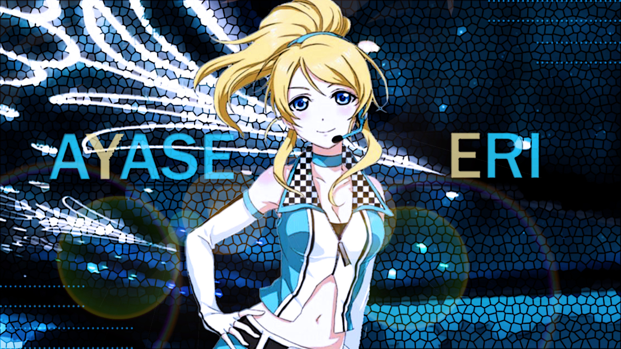 Eri Ayase Live! School Idol Project Wallpaper