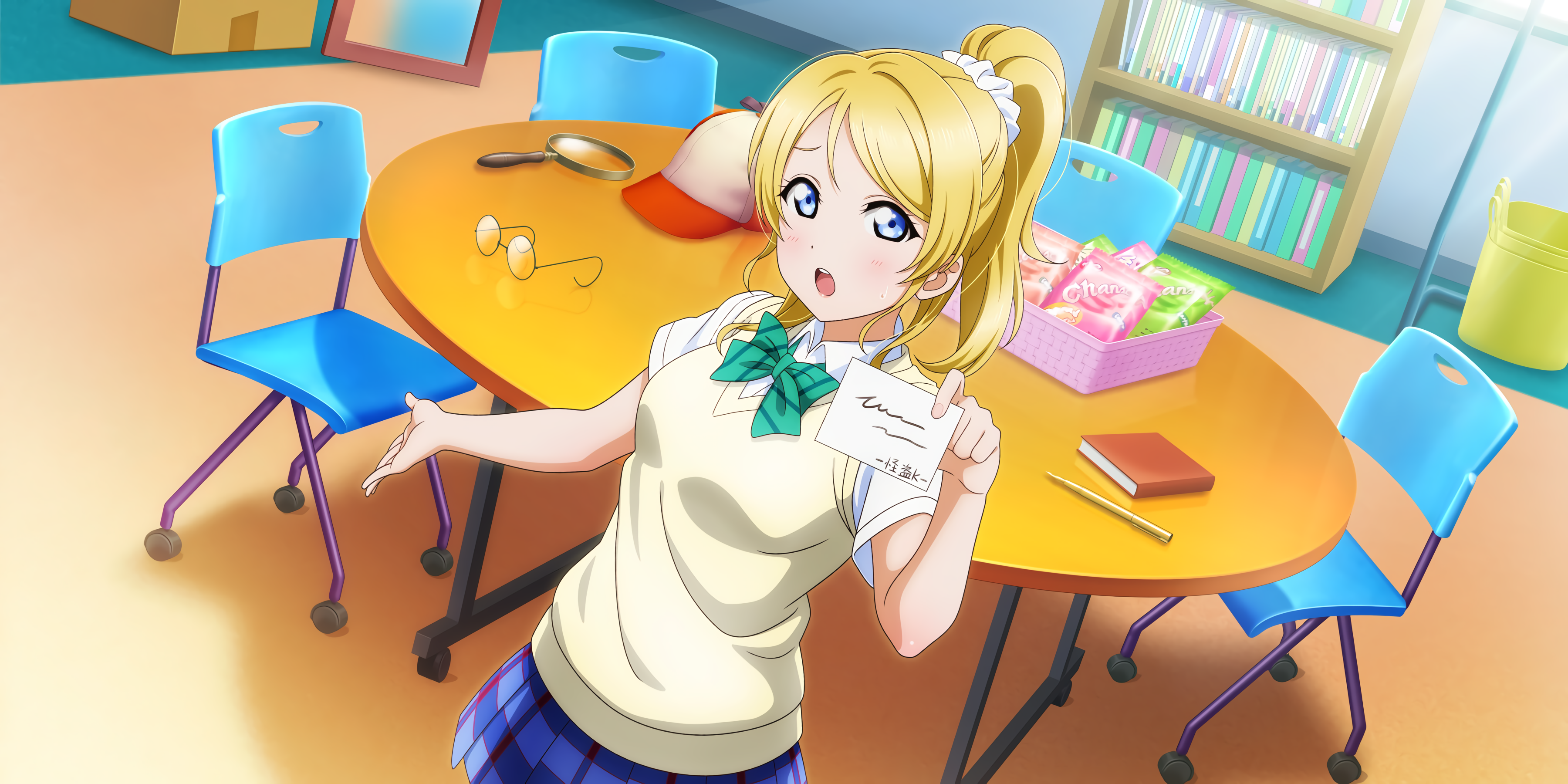 Love Live Series Love Live Love Live Sunshine Anime Girls Ayase Eli Wallpaper:3600x1800