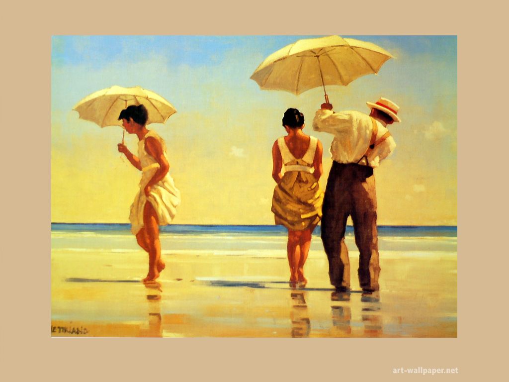 jack V. Jack vettriano, Dog print art, Mad dog