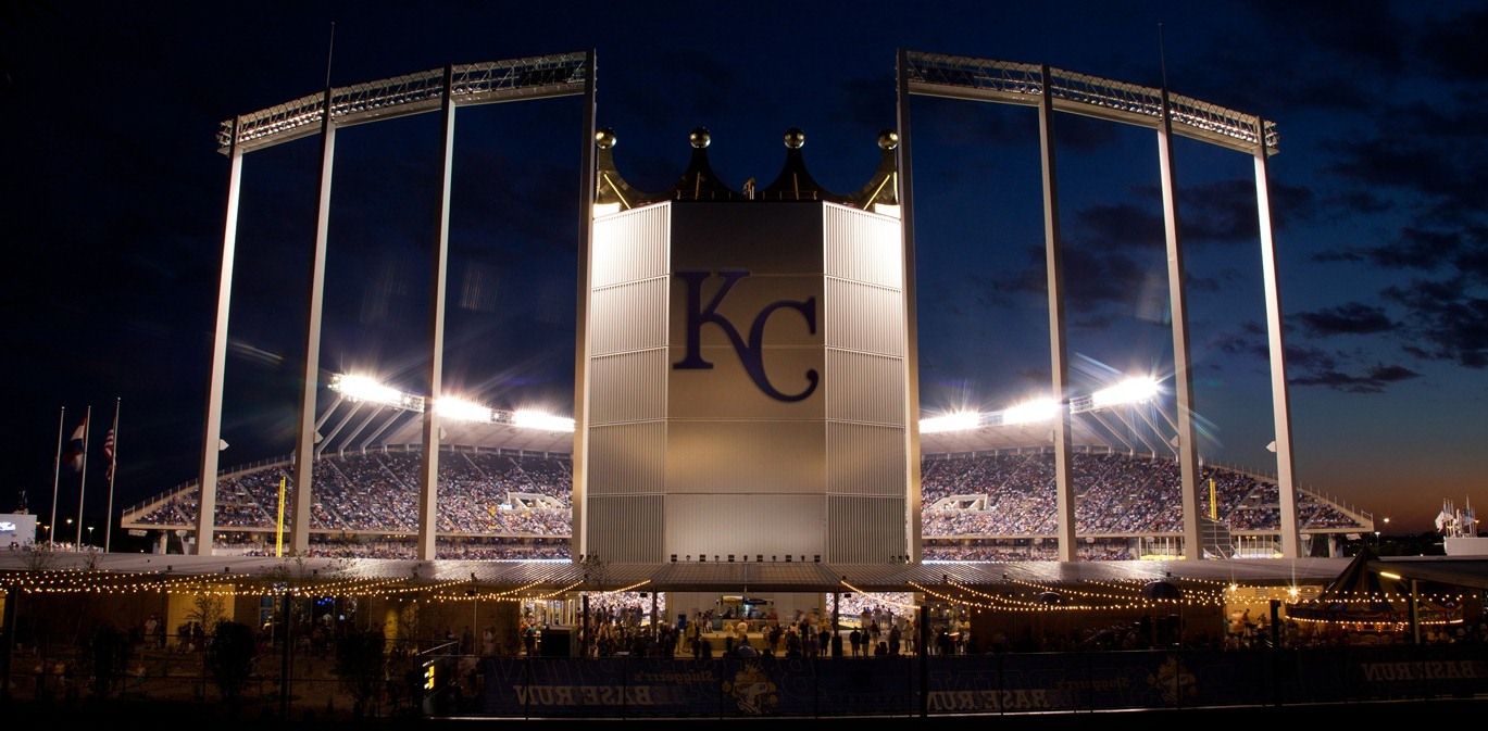 Kauffman Stadium City Royals. Kansas city royals baseball, Kansas city, Kansas city royals