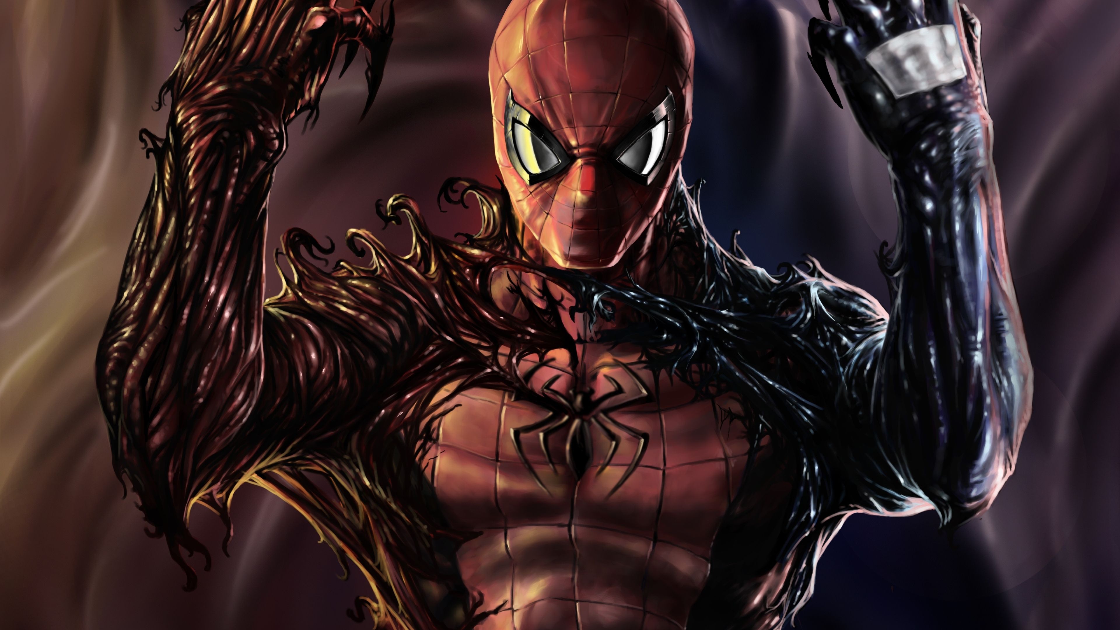 Carnage Venom Spiderman Artwork Venom Wallpaper, Superheroes Wallpaper, Spiderman Wallpaper, Hd Wallpaper,. Spider Man, Spiderman Venom, Spiderman Wallpaper