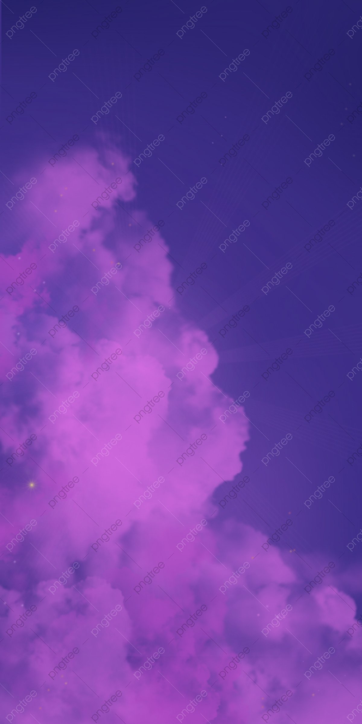 Pink Cloud And Dark Blue Sky Background, Pink Cloud, Nature, Sky Background Image for Free Download