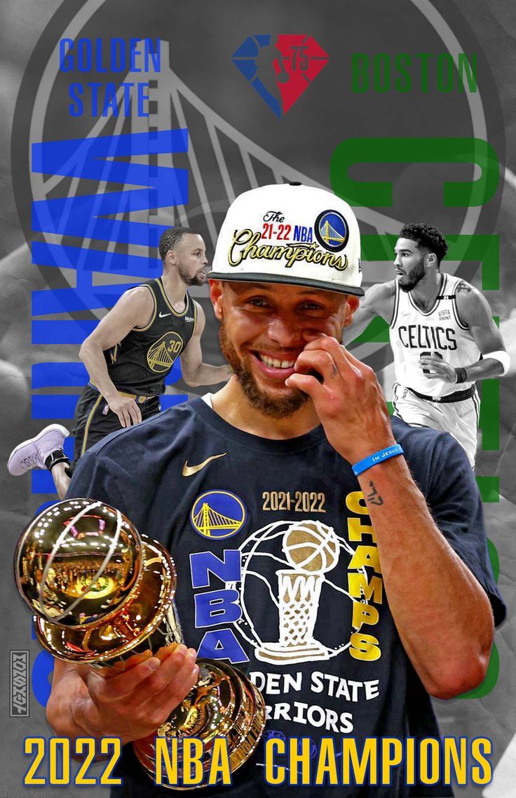 NBA BASKETBALL WALLPAPER 2022 NBA CHAMPIONS, FINALS MVP, STEPH CURRY. Nba champions, Basketball wallpaper, Golden state warriors wallpaper