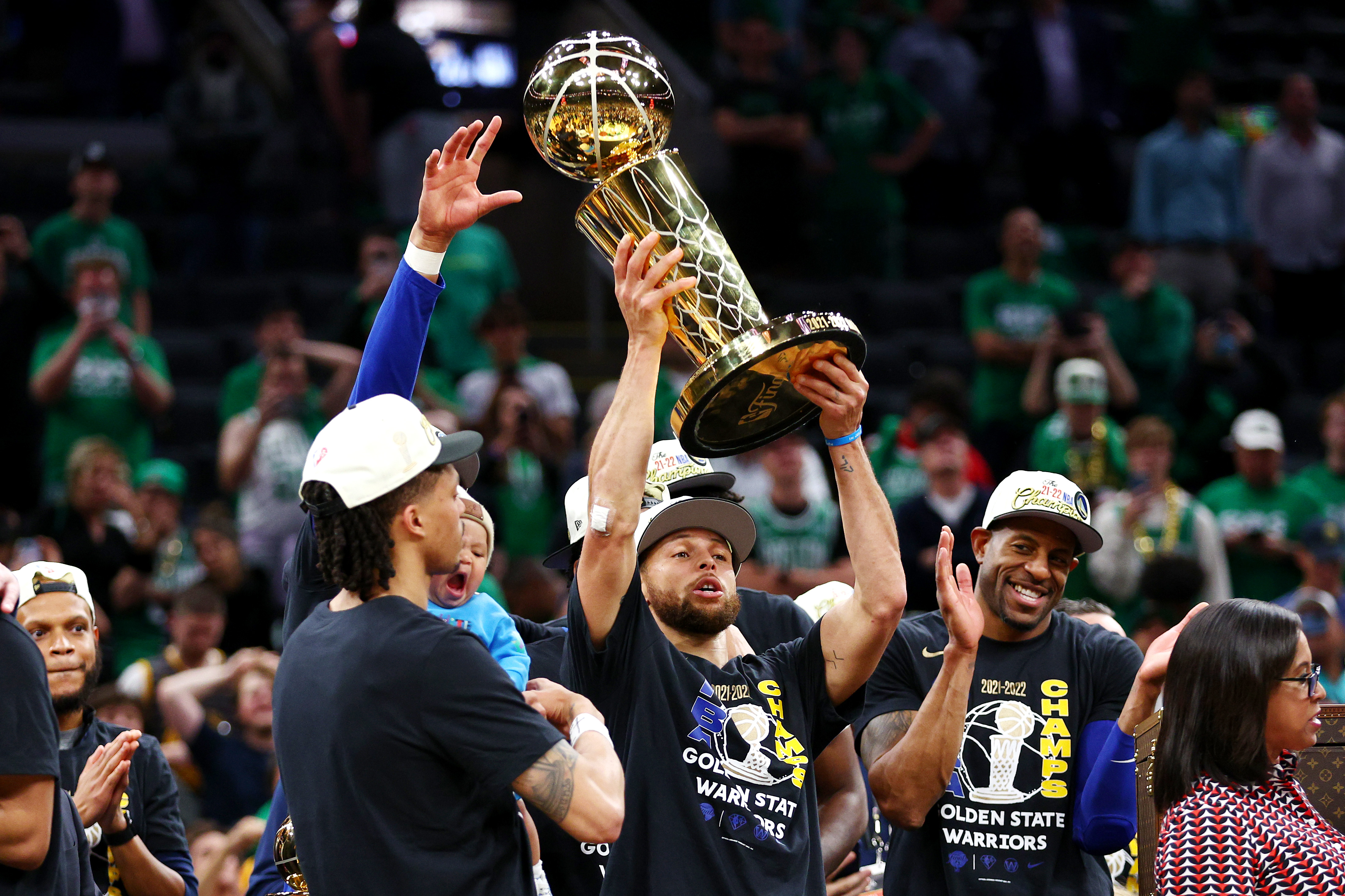 PHOTOS: Warriors Win 4th NBA Title in 8 Years