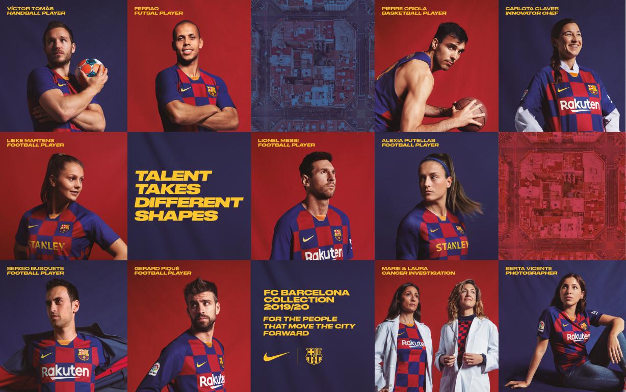 New FC Barcelona jersey expresses the Club's passion for the city