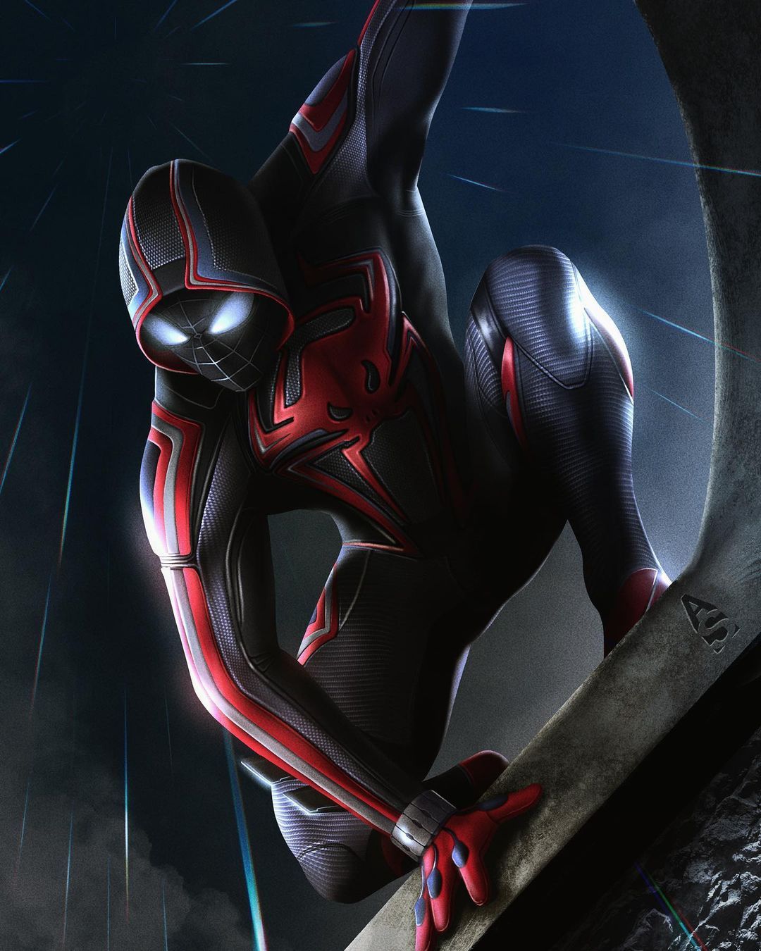 Miles Morales 2099 Wallpapers - Wallpaper Cave