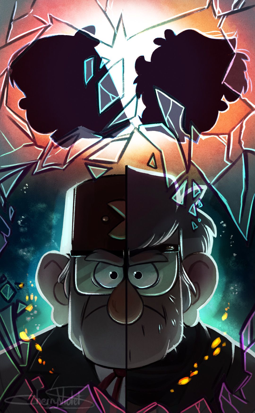 Tomorrow we'll cry our eyes out. Gravity Falls. Gravity falls fan art, Gravity falls art, Gravity falls