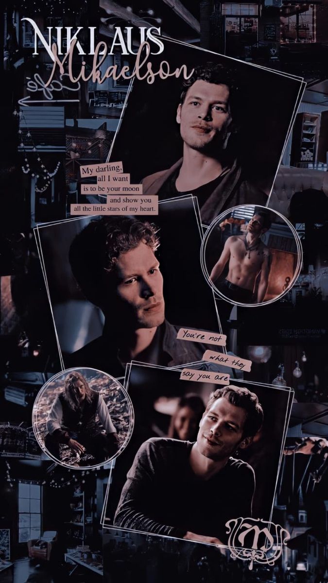 Niklaus Mikaelson. Vampire diaries wallpaper, The vampire diaries characters, Vampire diaries quotes