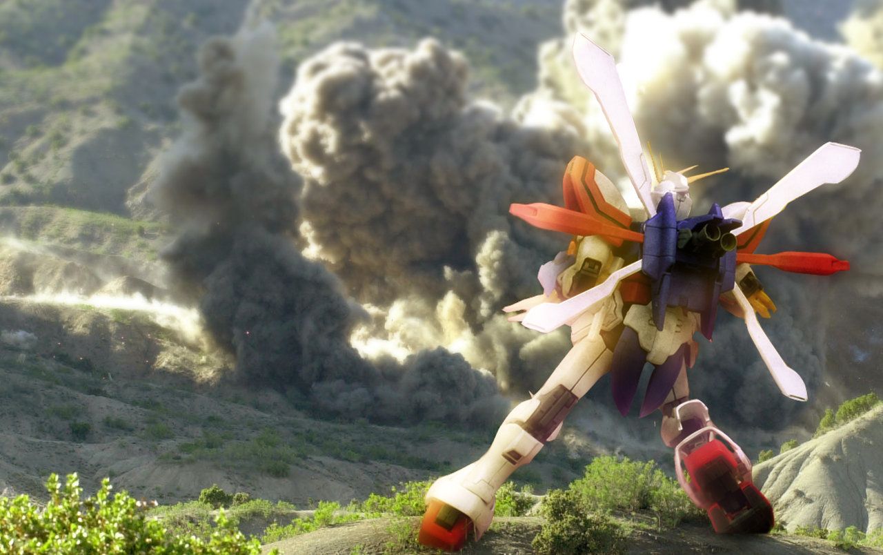 Realistic Burning Gundam By Chakra X. Gundam, Wallpaper, 3D Wallpaper