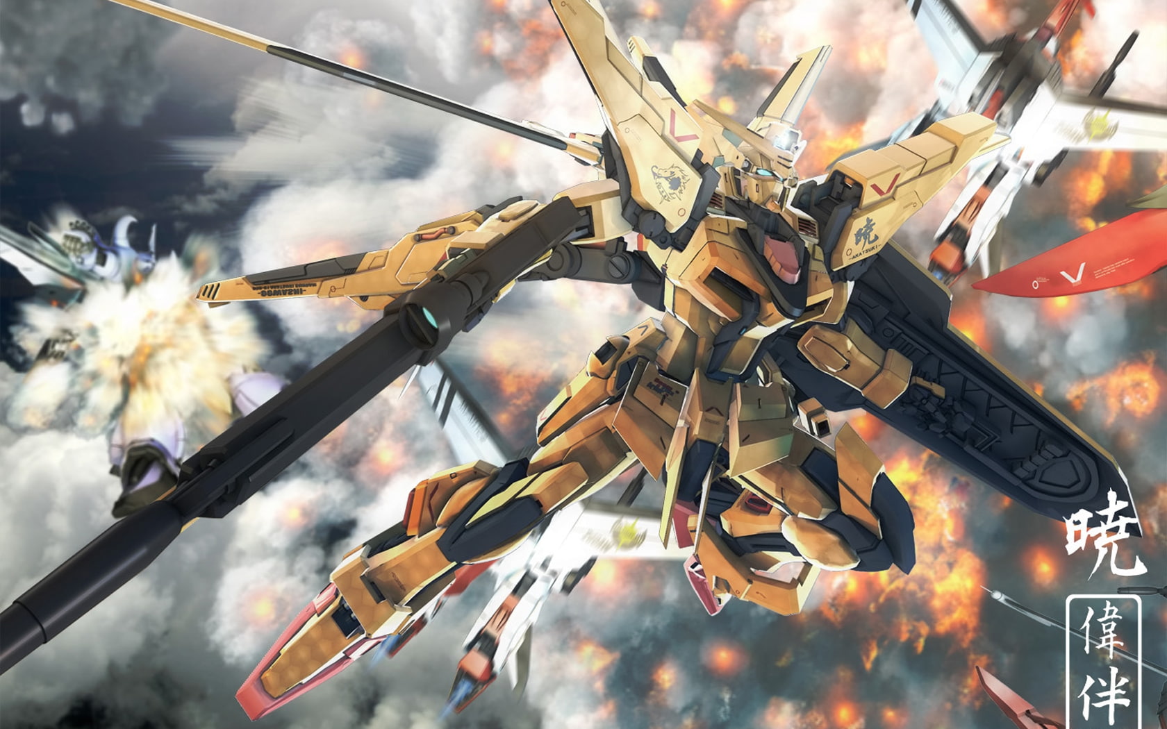 Gundam Seed Destiny Wallpaper 3D