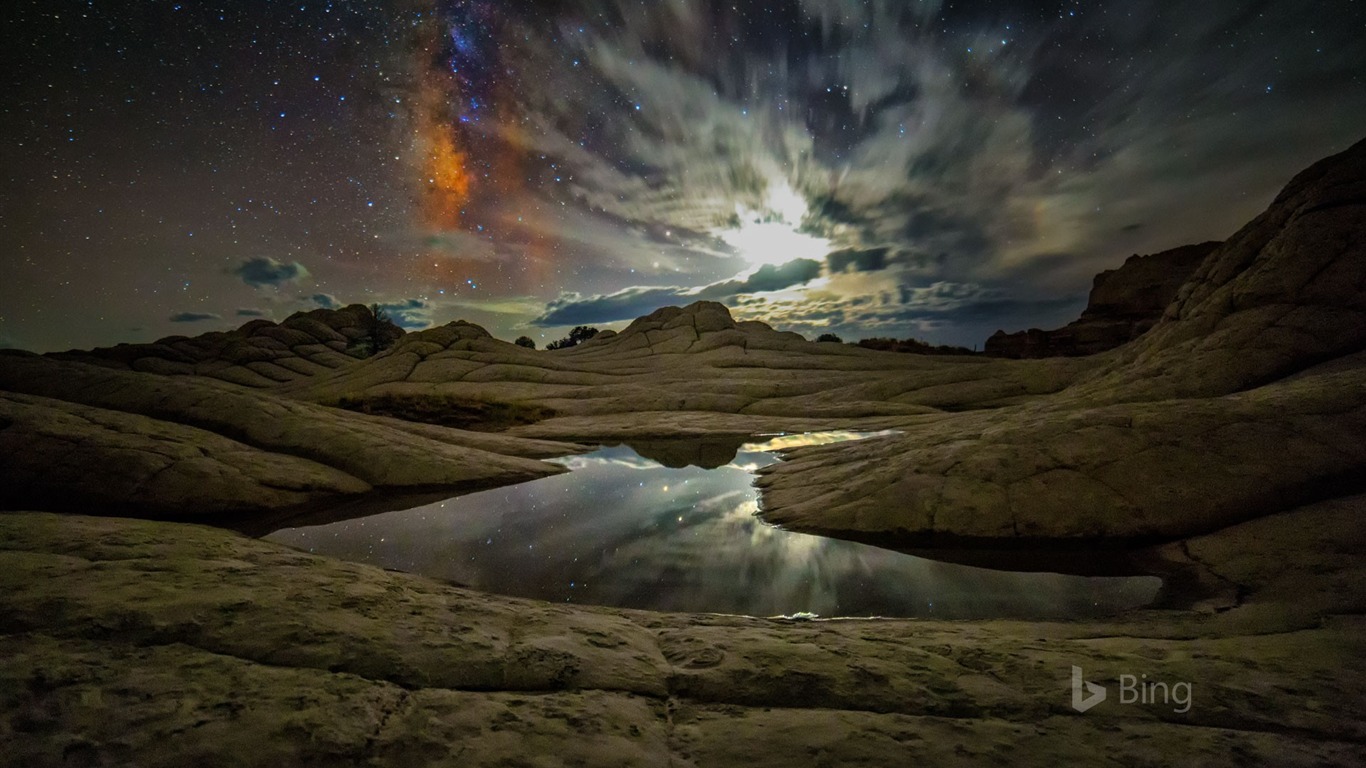 Vermilion Cliffs National Monument Arizona 2016 Bing Desktop Wallpaper