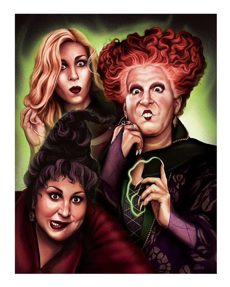 SURPRISE HOCUS POCUS PRINT* Happy Halloween!!! / Sara Deck