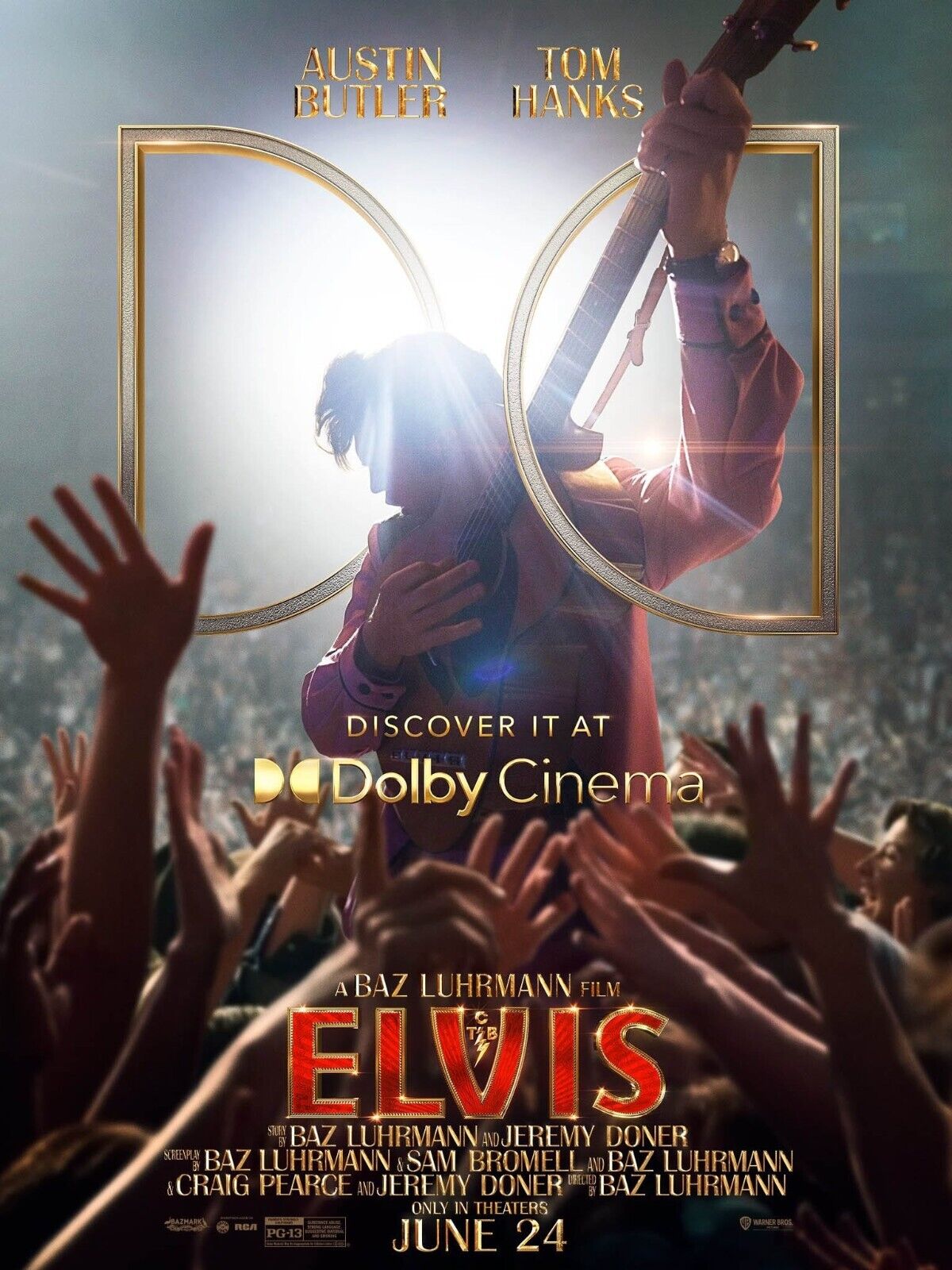 2022 Elvis Movie Poster 11X17 Elvis Presley Austin Butler Tom Parker