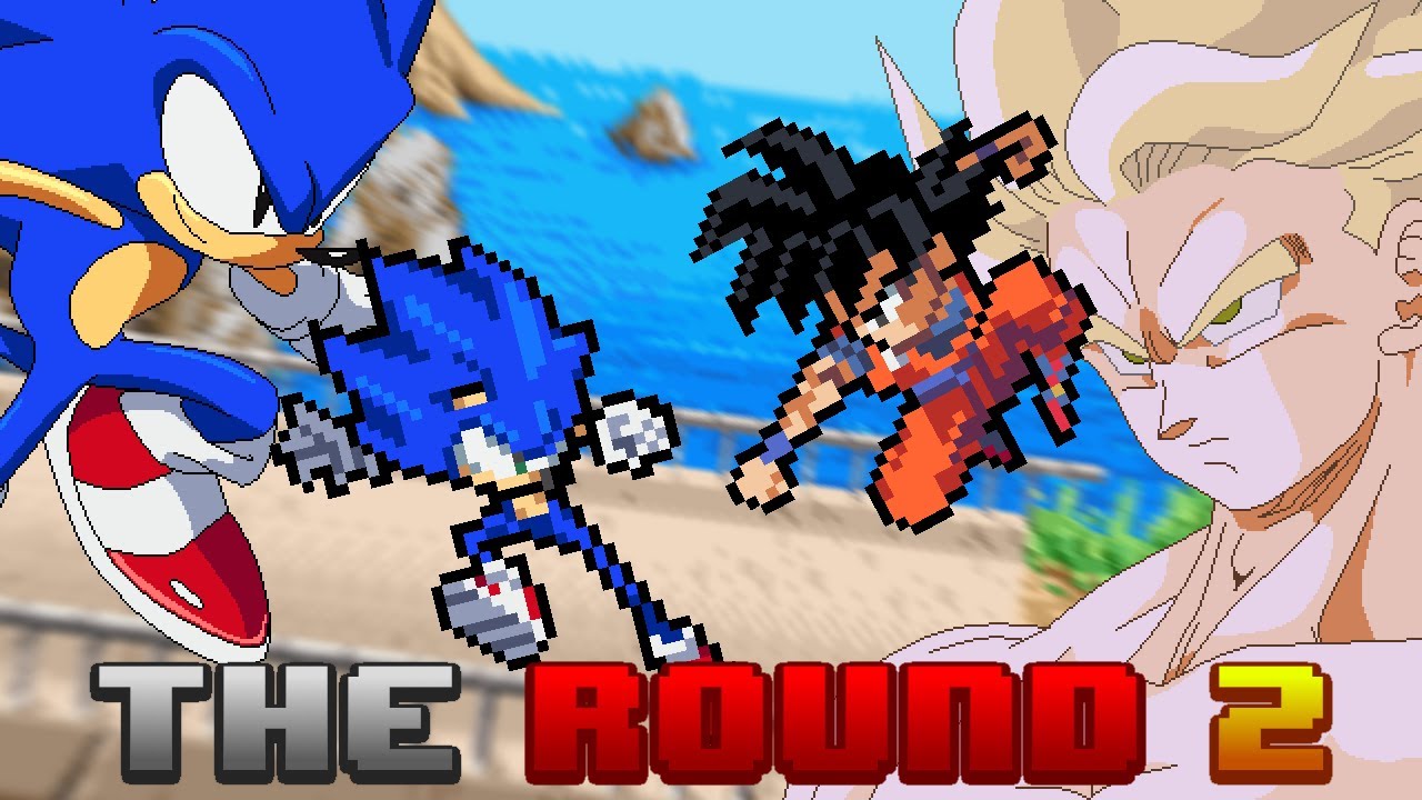 Sonic VS Goku Round 2