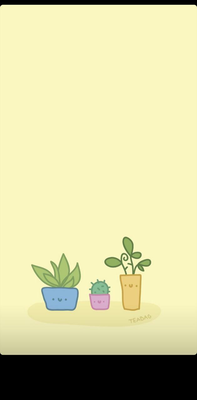 Cute Plants wallpaper