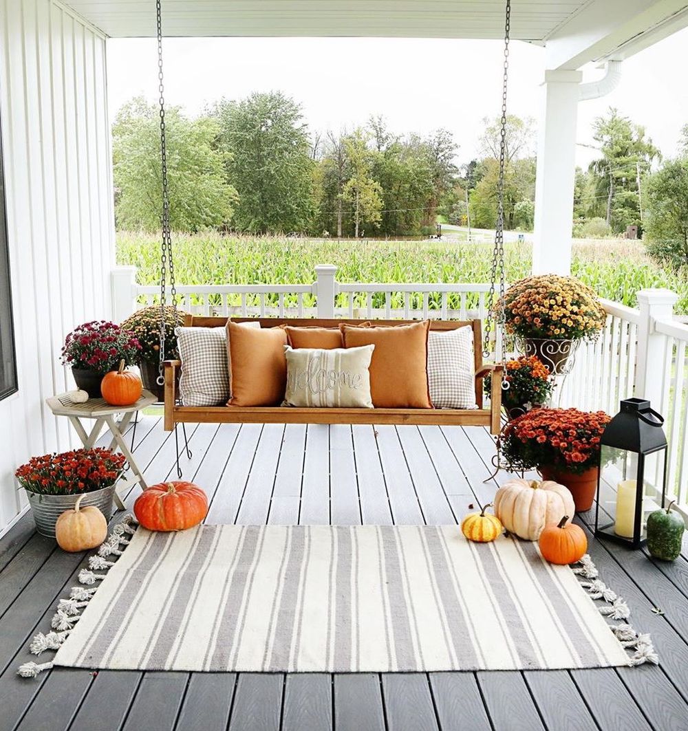 Amazing Fall Front Porch Decor Ideas