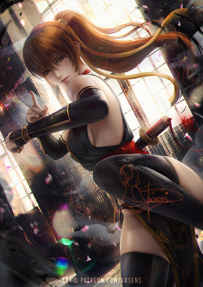 Kasumi (Dead or Alive) (Kasumi Tenjinmon) Anime Image Board