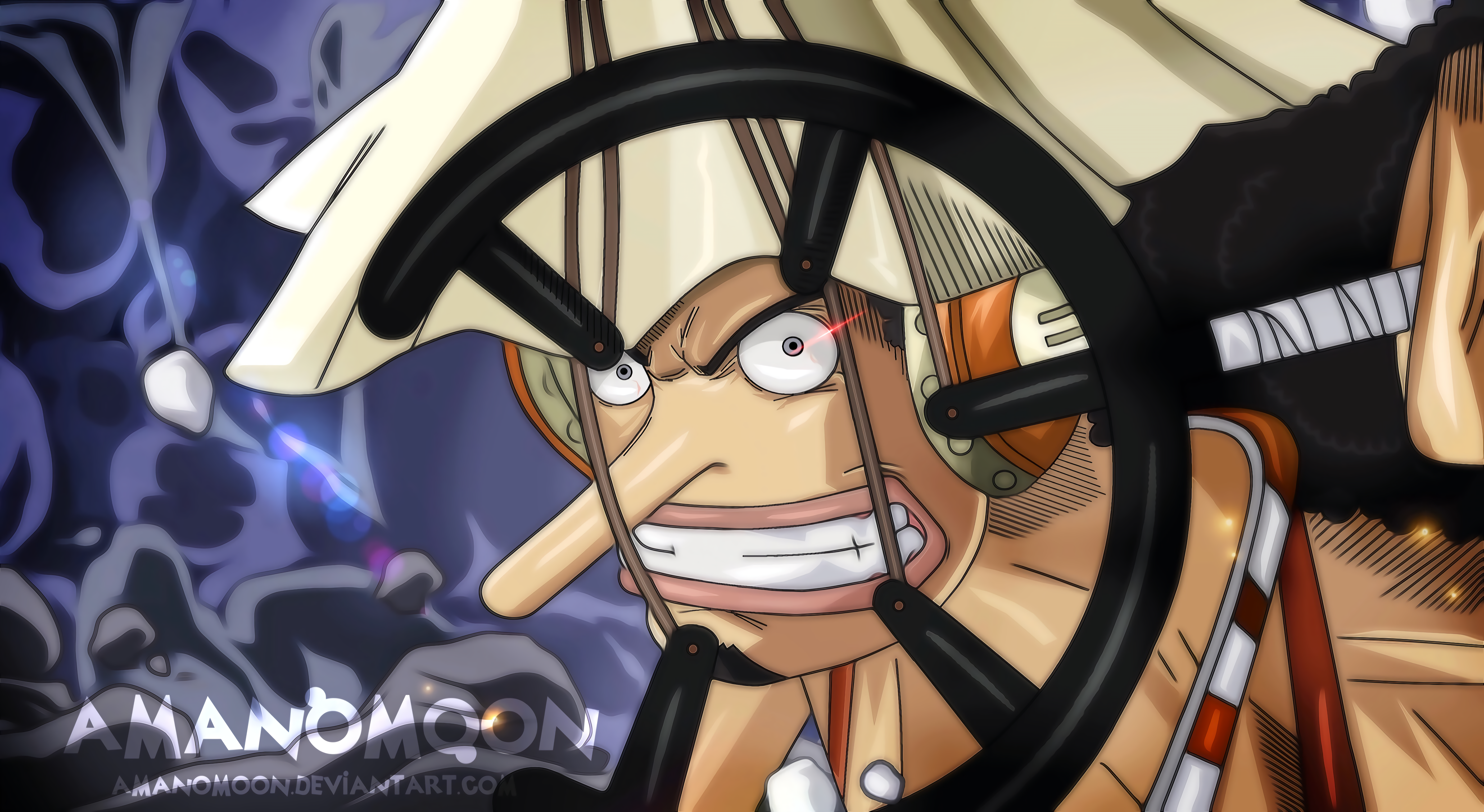 Usopp Unleashed: 4K Ultra HD One Piece Anime Wallpaper